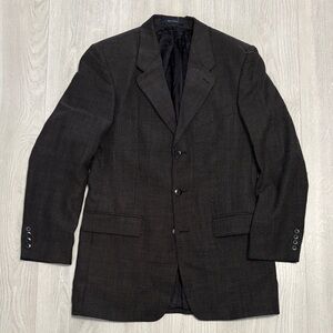 🔥BUNDLESALE Mens 38L Sanlorenzo Textured Dark Blazer Sports Coat Jacket